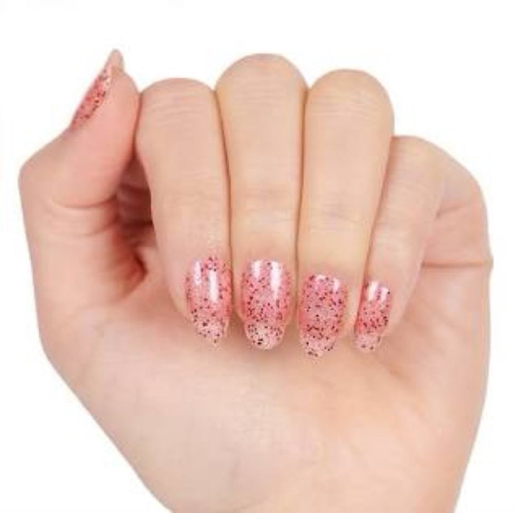 Color Street Rose Glitter Nail Strips